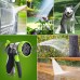 VicTsing Garden Hose Set, 100ft Expandable Garden Hose with 9 Adjustable Spray Patterns Spray Gun, Slip Resistant, for Watering Plants, Cleaning, Car Wash and Showering Pets   